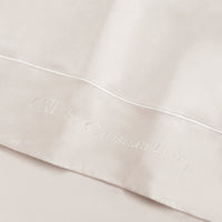 Ensemble de draps satin de coton - Uni 1 baratta Taupe 05