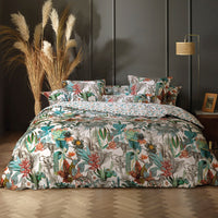 Housse de couette satin de coton - Zanzibar blanc - CXL by Christian Lacroix Maison