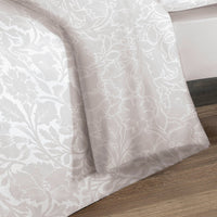 Housse de couette + taie(s) d'oreiller satin de coton - Arabesque Taupe - CXL by Christian Lacroix Maison