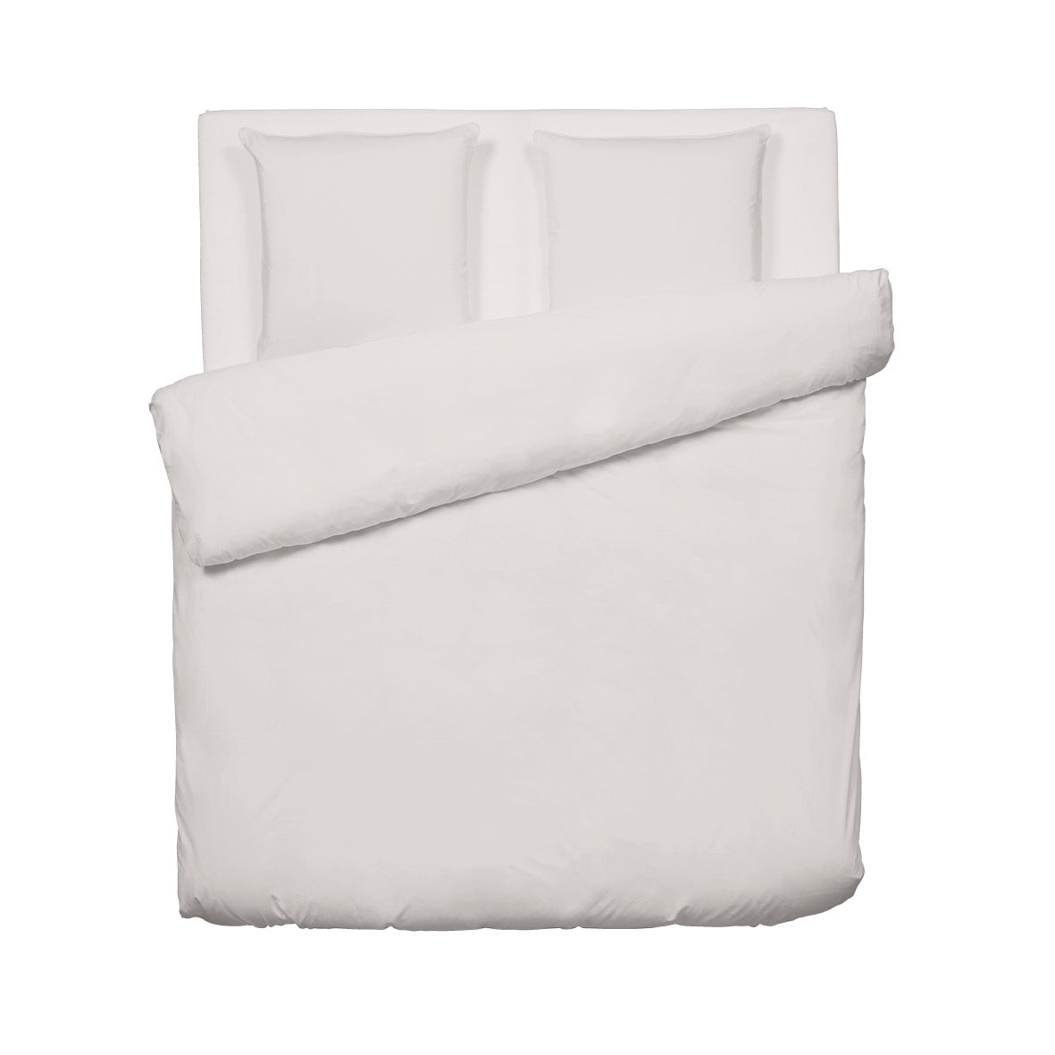 Housse de couette + taie(s) d'oreiller satin de coton - Taupe - CXL by Christian Lacroix Maison