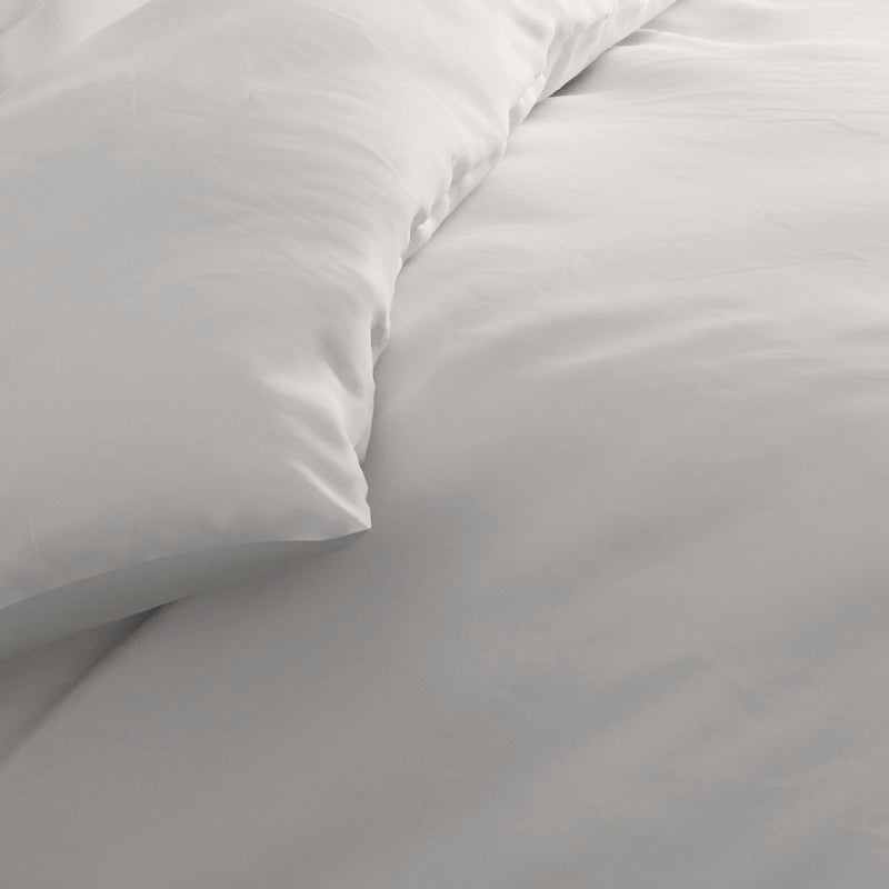 Housse de couette + taie(s) d'oreiller satin de coton - Taupe - CXL by Christian Lacroix Maison
