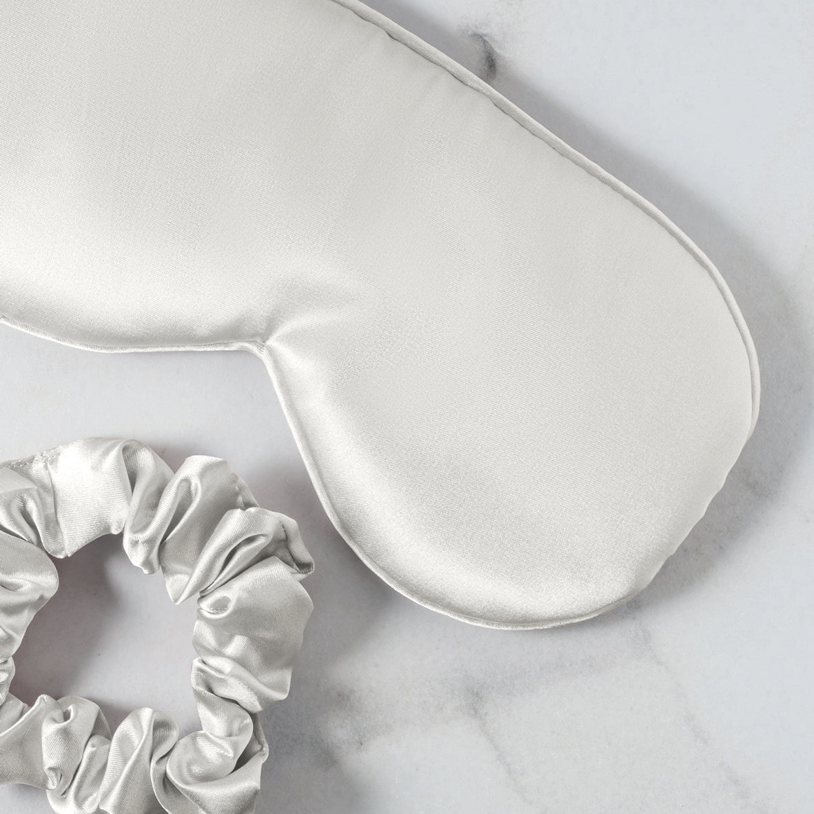 Masque de nuit en soie - Sirena Blanc - CXL by Christian Lacroix Maison