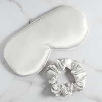 Masque de nuit en soie - Sirena Blanc - CXL by Christian Lacroix Maison