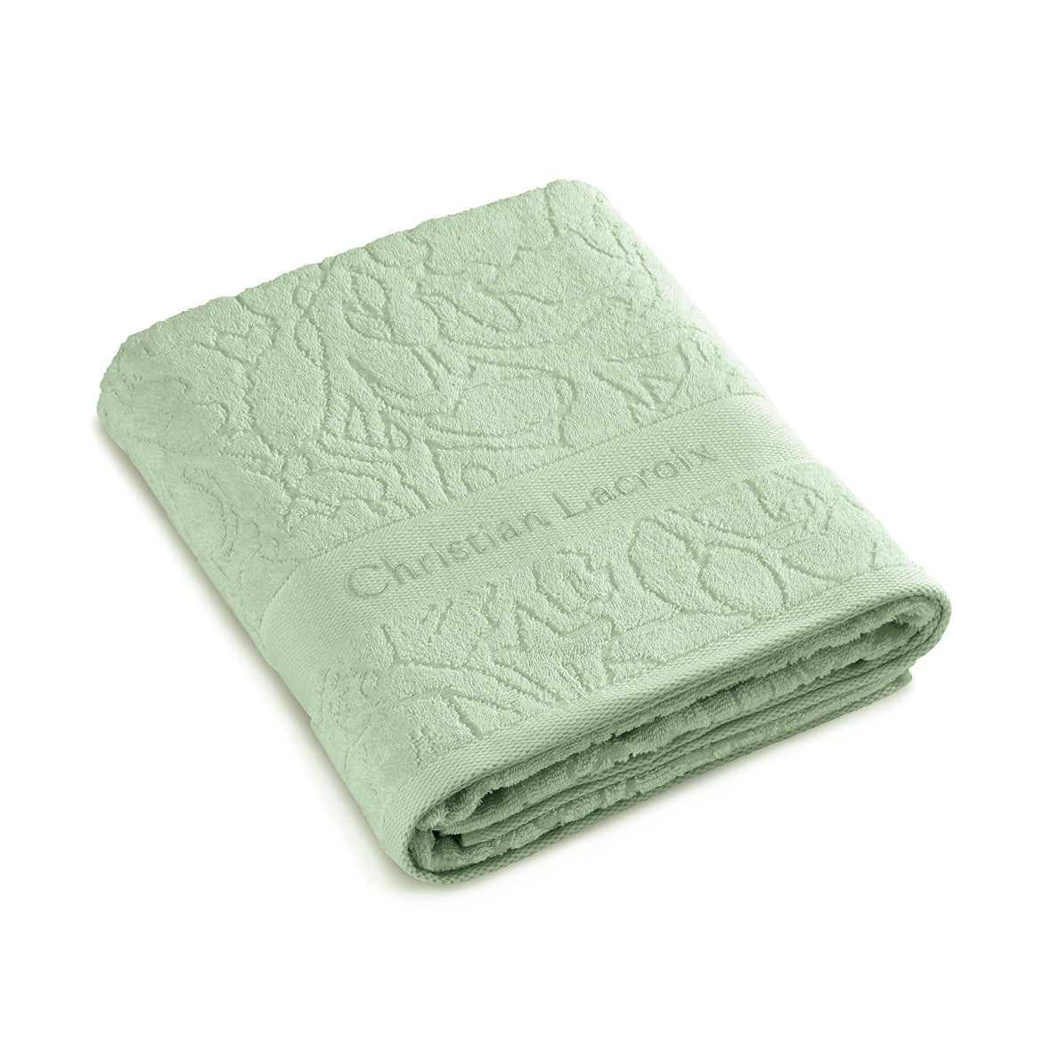 MAXI DRAP DE BAIN - 100 x 150 cm - Vert prairie