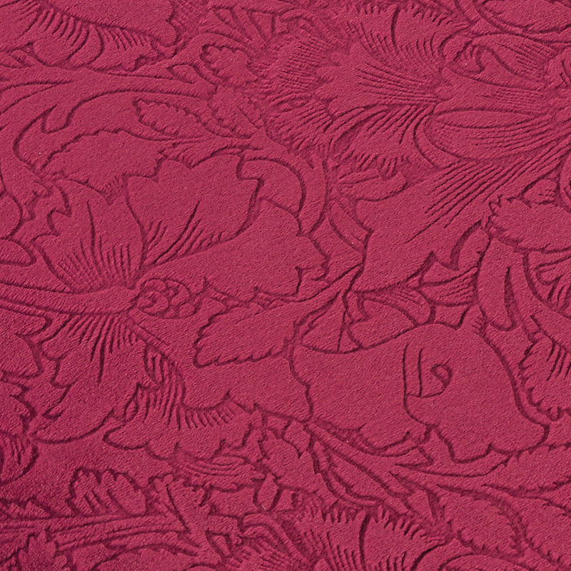Maxi plaid/couvre-lit - Arabesque bordeaux - CXL by Christian Lacroix Maison