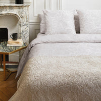 Maxi plaid/couvre-lit - Arabesque taupe - CXL by Christian Lacroix Maison