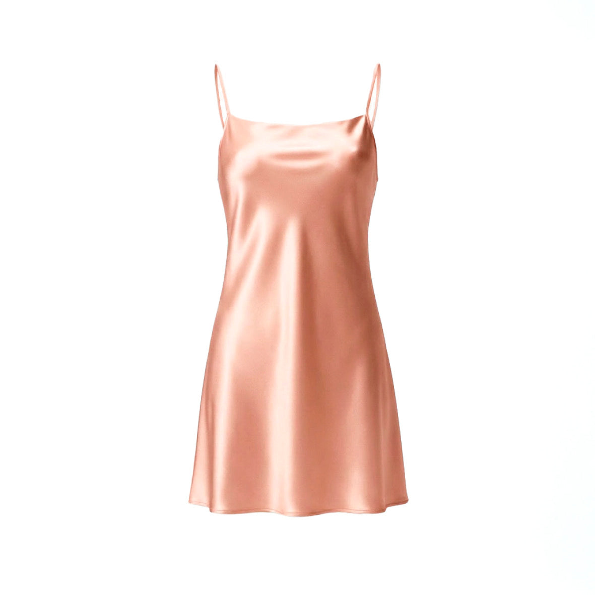 Nuisette courte en soie - Thaléa Or rose - CXL by Christian Lacroix Maison