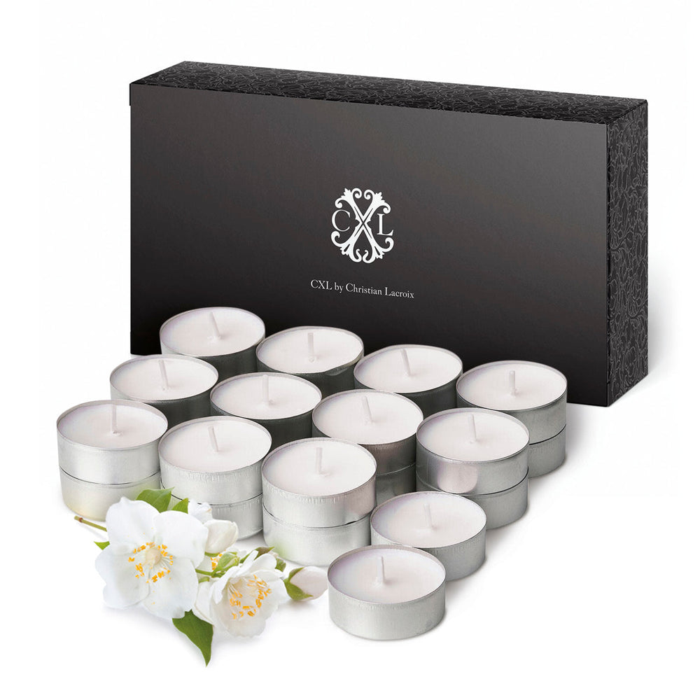 Pack de 24 bougies chauffe-plats parfumés - Ylang & Jasmin - CXL by Christian Lacroix Maison