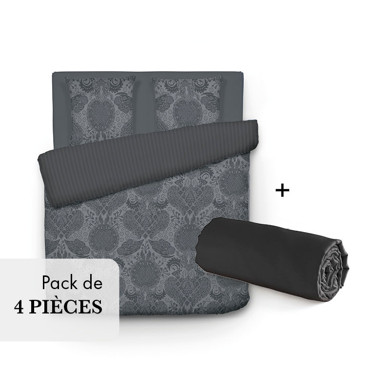 Pack L'essentiel - Arles Gris Foncé - CXL by Christian Lacroix Maison