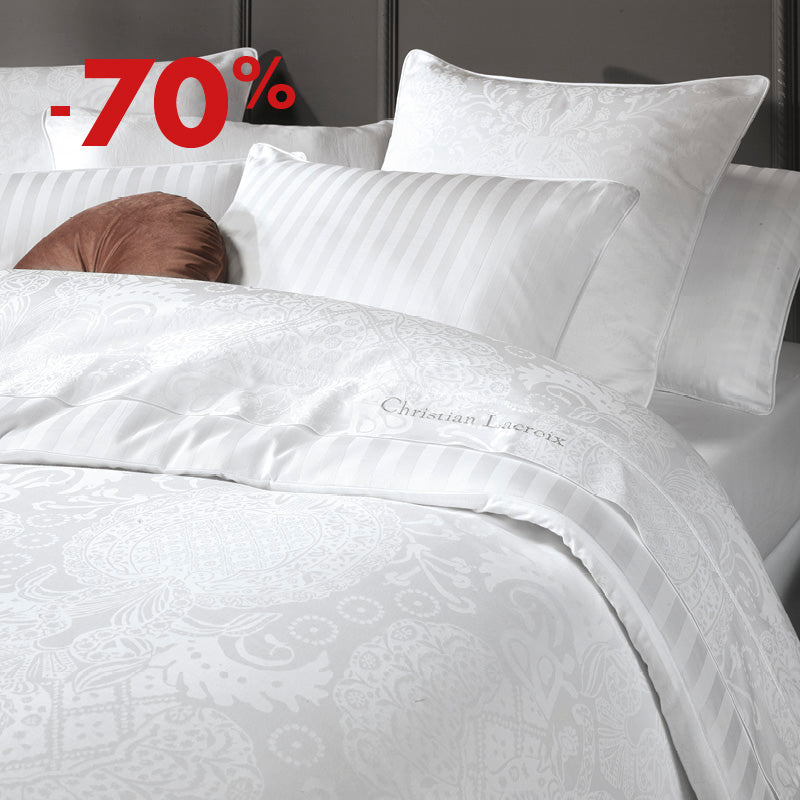 Pack L'essentiel - Jacquard Arles Blanc - CXL by Christian Lacroix Maison