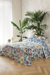 Pack linge de lit - Parure Love stories Mulitcolor + Drap-housse blanc cassé - CXL by Christian Lacroix Maison