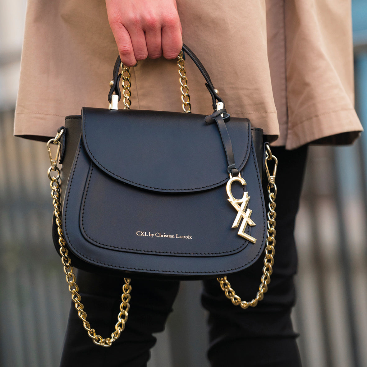 Petit sac à main Haussmann en cuir de veau italien - CXL by Christian Lacroix Maison