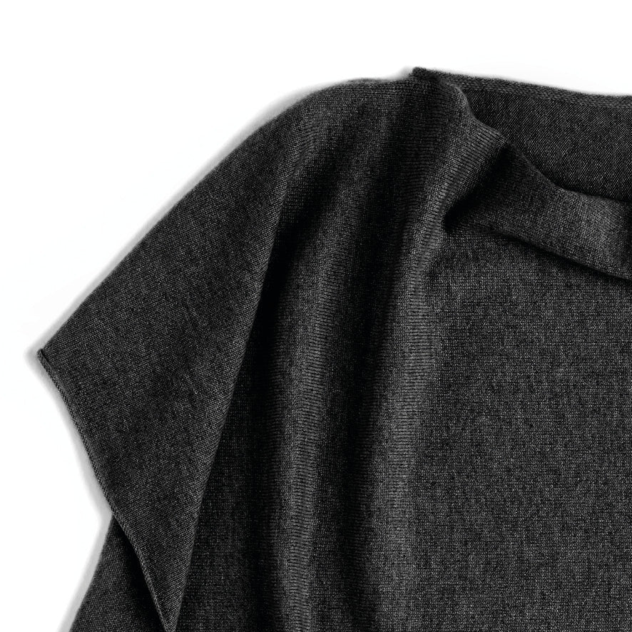 Poncho cachemire - Noir - CXL by Christian Lacroix Maison