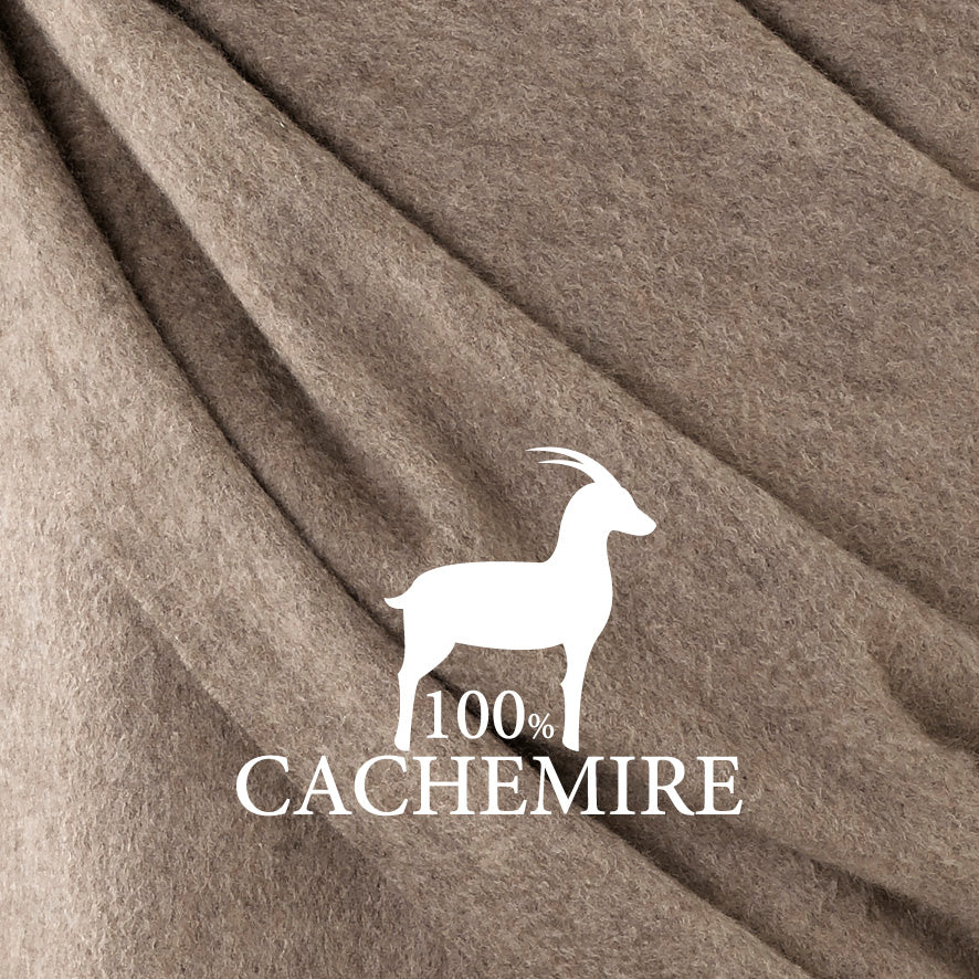 Poncho cachemire - Taupe - CXL by Christian Lacroix Maison