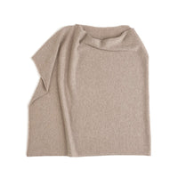Poncho cachemire - Taupe - CXL by Christian Lacroix Maison