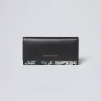 Portefeuille Alba en cuir et jacquard Zanzibar - CXL by Christian Lacroix Maison