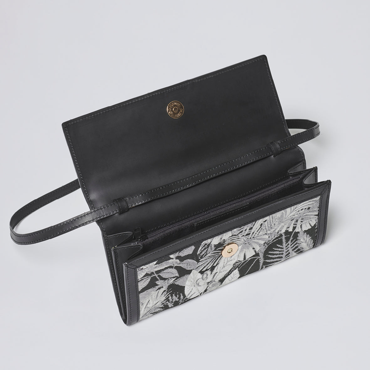Sac bandoulière Anna en cuir et jacquard Zanzibar - CXL by Christian Lacroix Maison