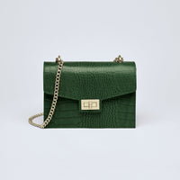 Sac bandoulière Peuplier en cuir croco - CXL by Christian Lacroix Maison