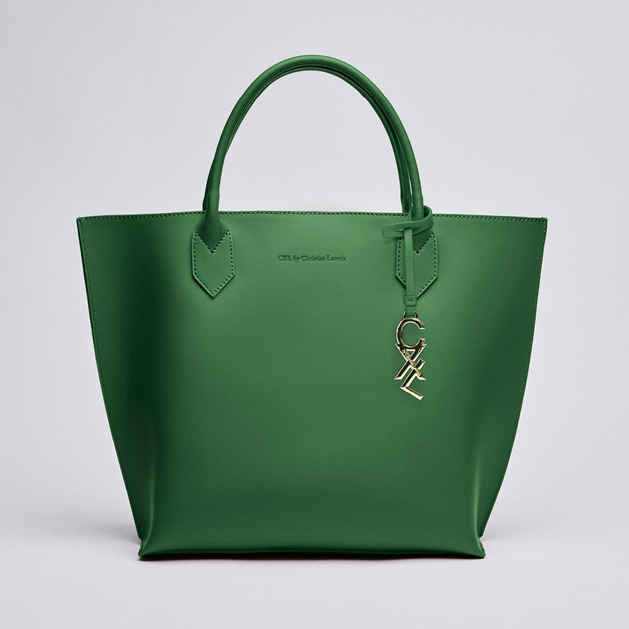 Sac cabas George V en cuir de veau italien avec pochette amovible