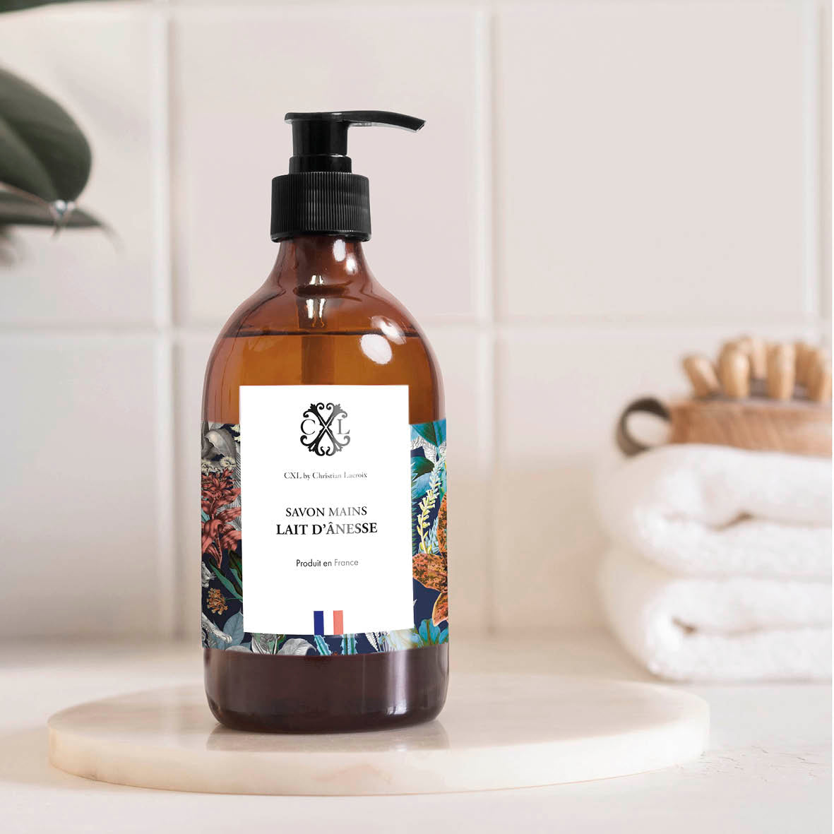 Savon mains parfumé - lait d’ânesse - 500 ml