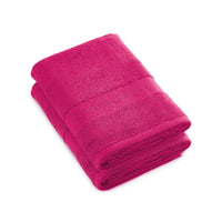 Set de 2 draps de bain - Fuchsia - CXL by Christian Lacroix Maison