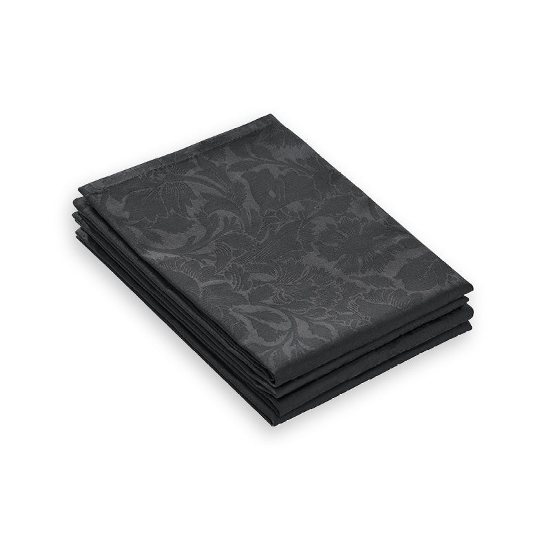 Set de 4 serviettes - Arabesque gris foncé - CXL by Christian Lacroix Maison