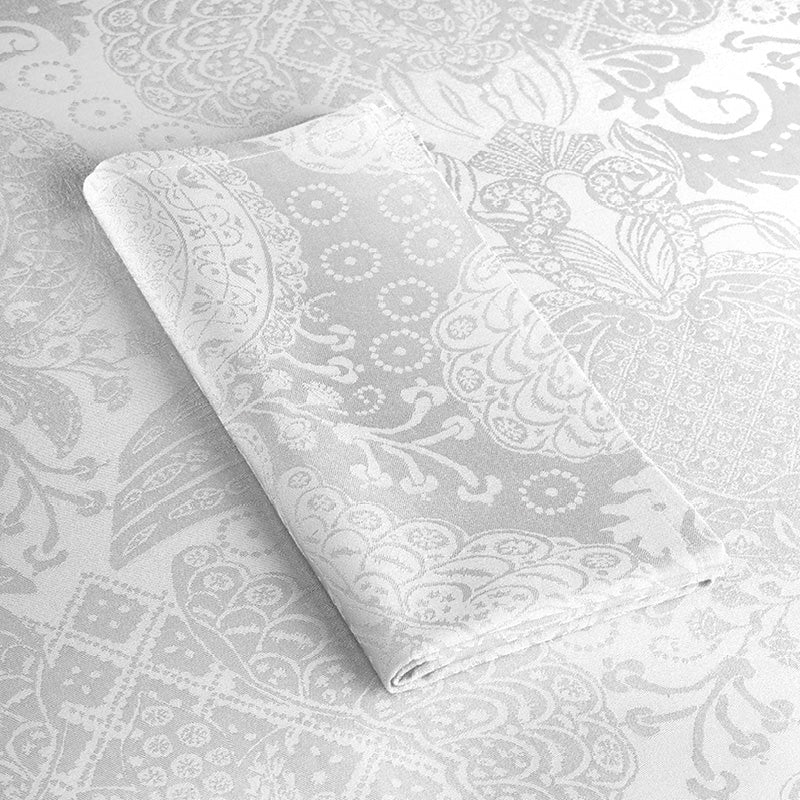 Set of 4 napkins - Arles White
