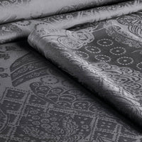 Set de 4 serviettes - Arles gris foncé - CXL by Christian Lacroix Maison