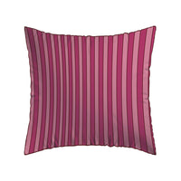 Taie d’oreiller satin de coton - Faisceau Rose - 2 x (63 x 63 cm)