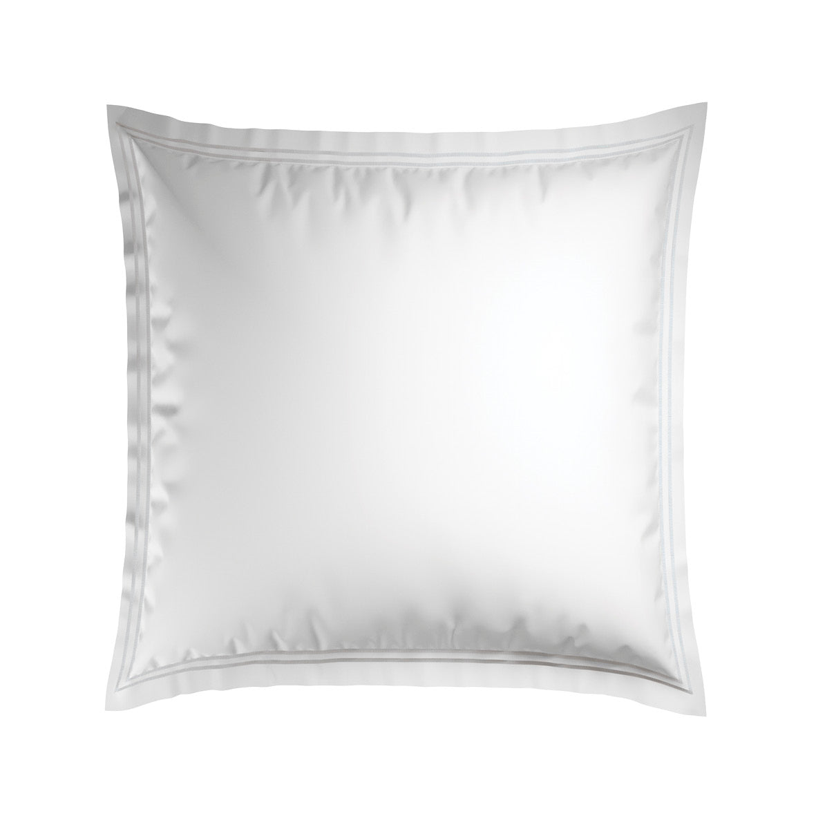 Taie d'oreiller satin de coton - Nîmes Blanc / Blanc - CXL by Christian Lacroix Maison