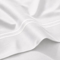 Taie d'oreiller satin de coton - Nîmes Blanc / Blanc - CXL by Christian Lacroix Maison