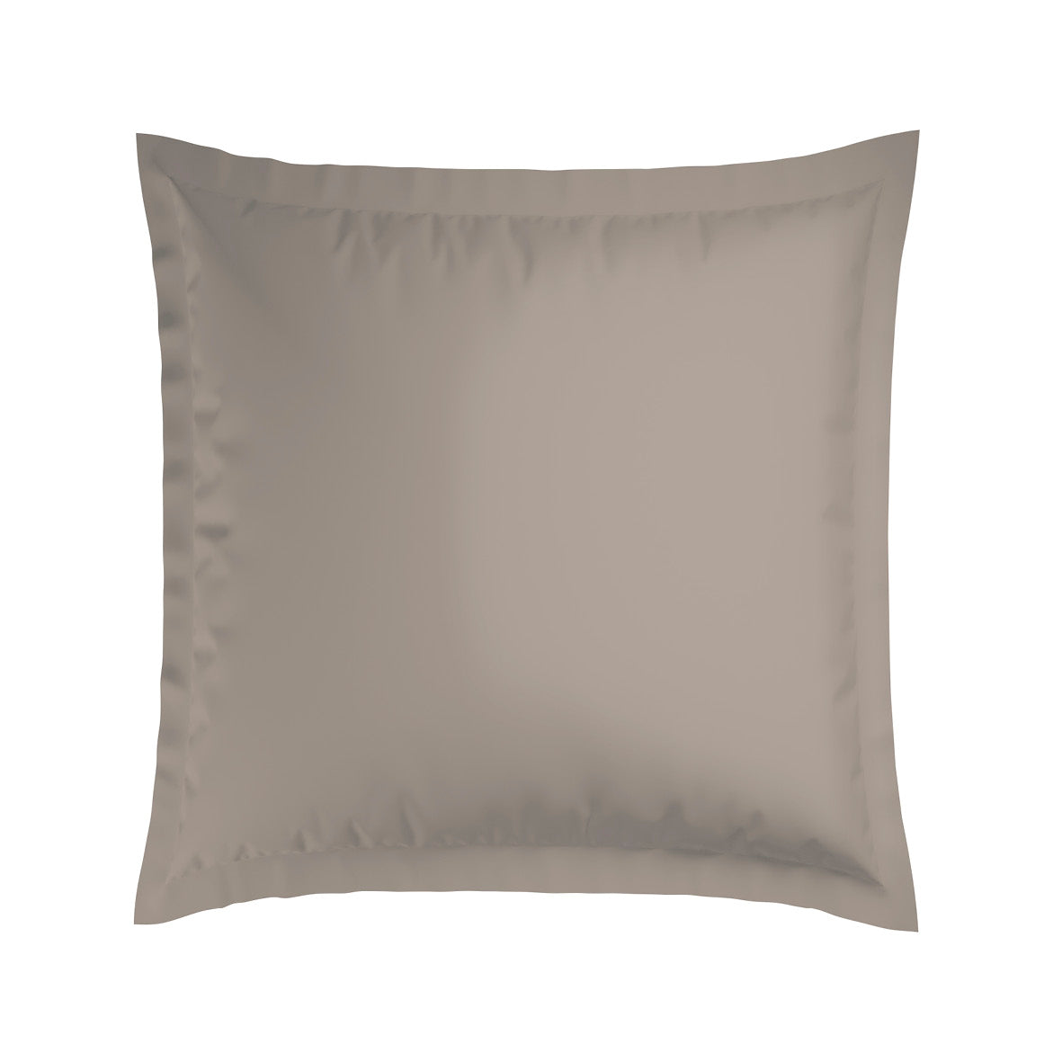 Taie d'oreiller satin de coton - Nîmes Blanc / Taupe - CXL by Christian Lacroix Maison