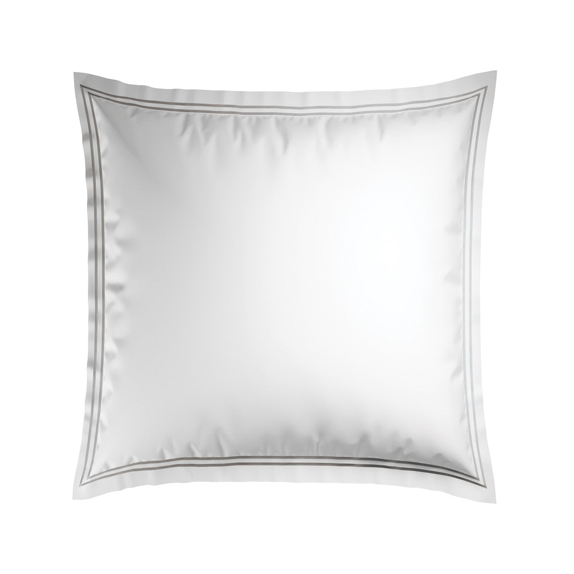 Taie d'oreiller satin de coton - Nîmes Gris / Blanc - CXL by Christian Lacroix Maison