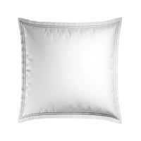 Taie d'oreiller satin de coton - Nîmes Gris / Blanc - CXL by Christian Lacroix Maison