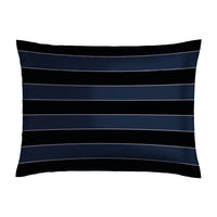 Taie d'oreiller satin de coton - Panorama Bleu foncé - CXL by Christian Lacroix Maison