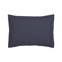 Taie d'oreiller satin de coton - Uni 1 baratta Bleu royal - CXL by Christian Lacroix Maison