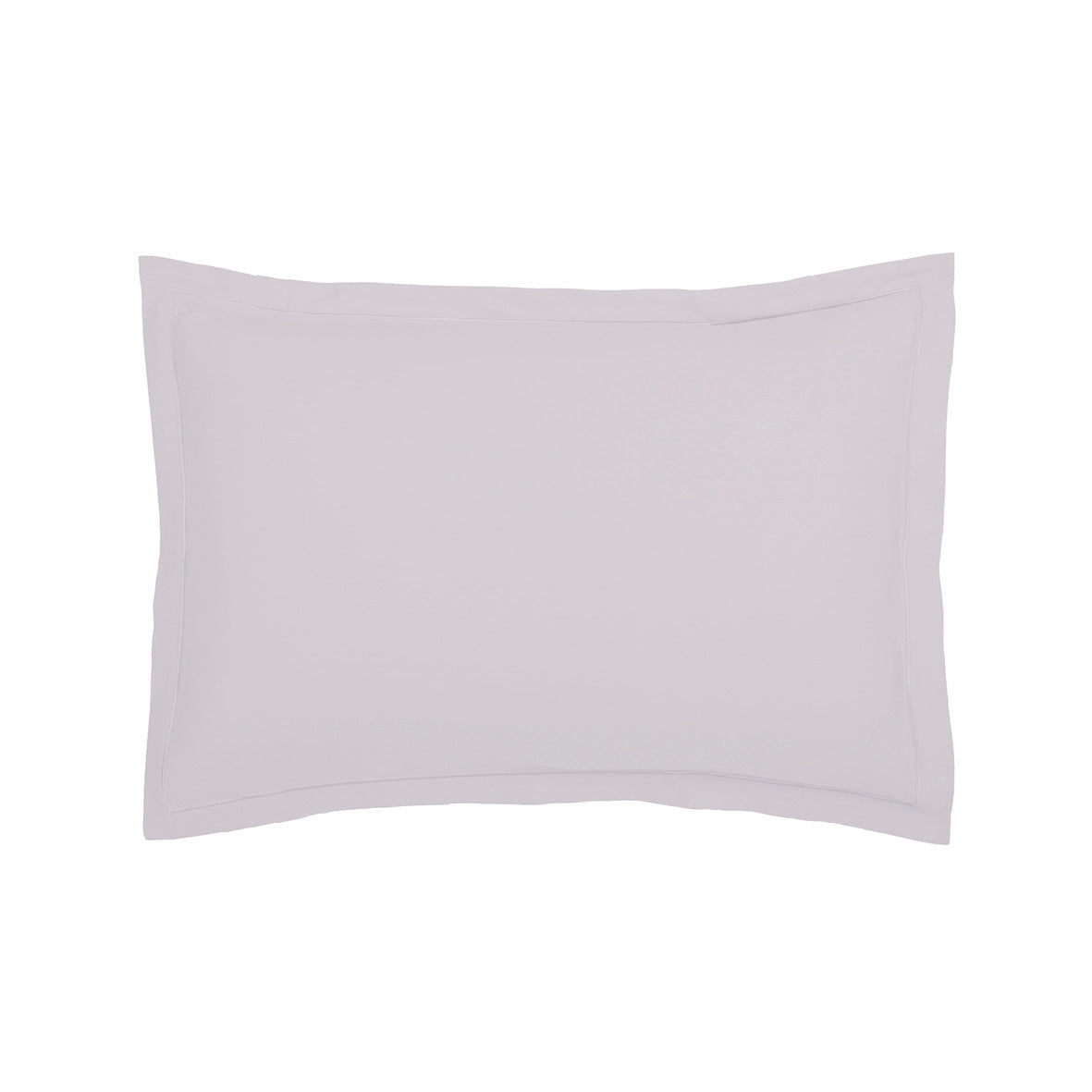 Taie d'oreiller satin de coton - Uni 1 baratta Gris perle - CXL by Christian Lacroix Maison