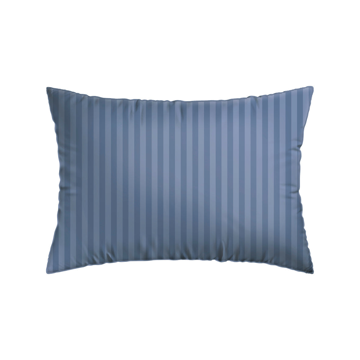 Taie(s) d'oreiller en satin de coton - Rayure tissé bleu - CXL by Christian Lacroix Maison