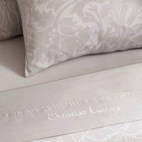 Taie(s) d'oreiller satin de coton - Arabesque beige - CXL by Christian Lacroix Maison
