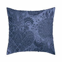 Taie(s) d’oreiller satin de coton - Arles Bleu - 2 x (63 x 63 cm)