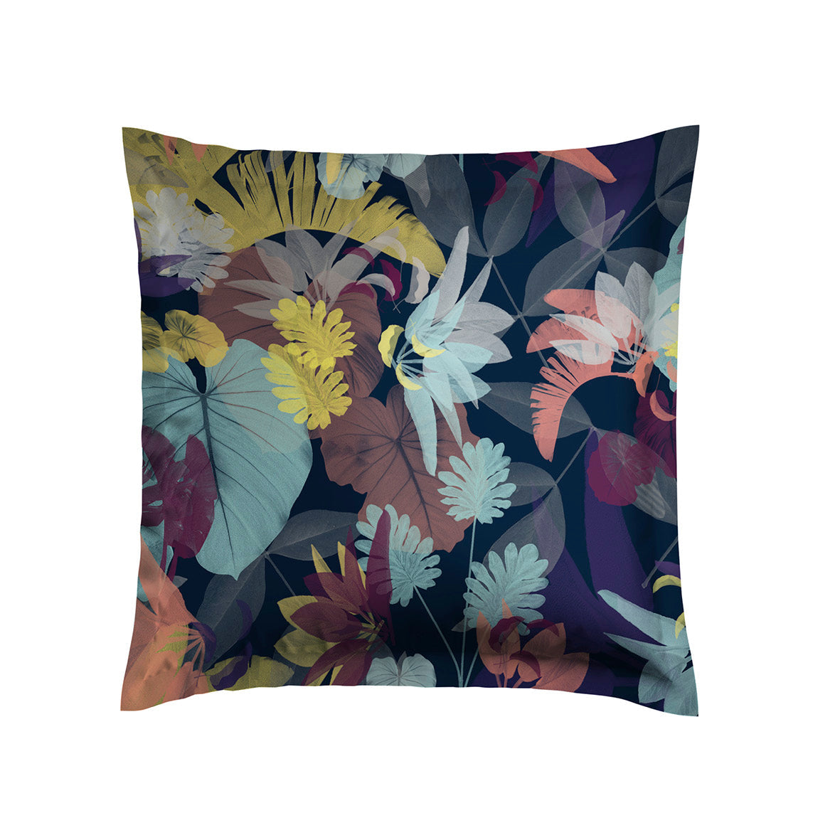 Taie(s) d'oreiller satin de coton - Tanzanie Prune - CXL by Christian Lacroix Maison