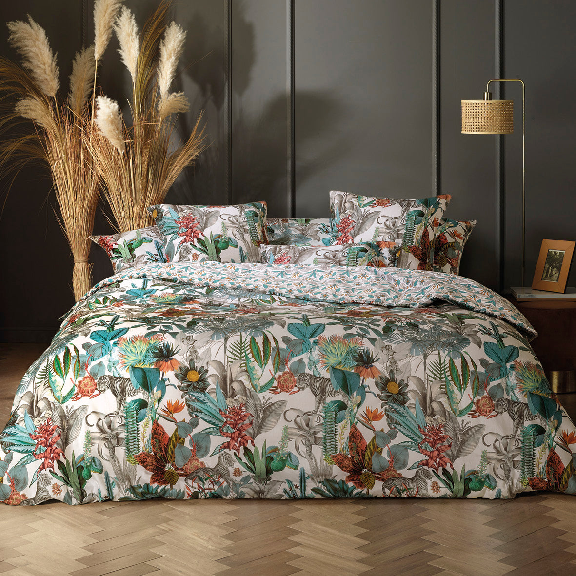 Taie(s) d'oreiller satin de coton - Zanzibar blanc - CXL by Christian Lacroix Maison