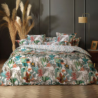 Taie(s) d'oreiller satin de coton - Zanzibar blanc - CXL by Christian Lacroix Maison