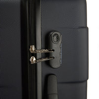 Valise rigide avec 4 roulettes - 60L - 46 x 67 x 25 cm - Toulouse Bleu marine - CXL by Christian Lacroix Maison
