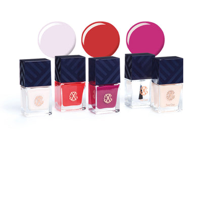 Kit de 3 vernis Ã  ongles avec base coat et top coat - VipShopBoutic